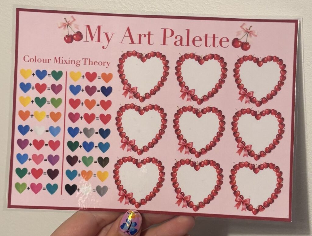 My Art Palette (Cherry Pie)